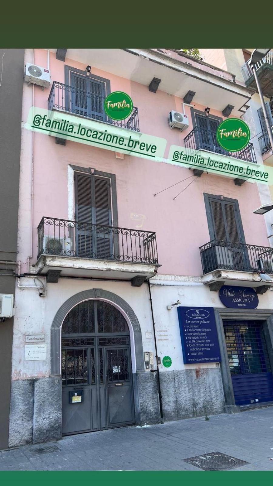 Familia Hotel Napels Buitenkant foto